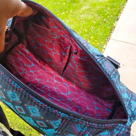 NWT Hadaki Nola Vegan Small Duffle Messenger Bag. - Picture 4 of 15